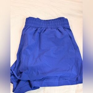 Athleta Vibrant Blue Weekender Shorts